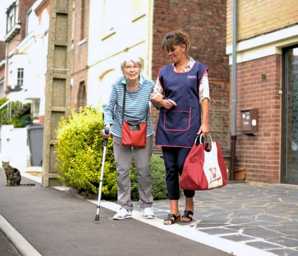 Aide aux courses à domicile mobile