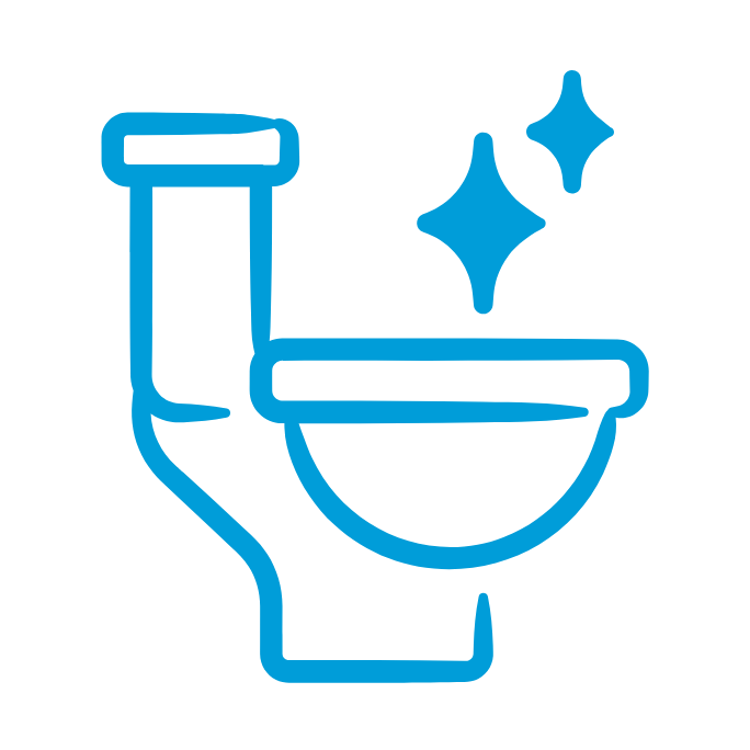 Nettoyage de la cuisine et des sanitaires