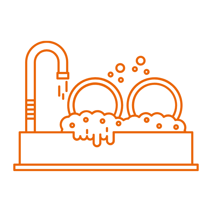 Vaisselle et rangement